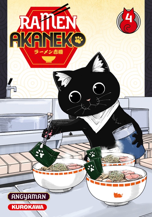 Couverture ebook de Ramen Akaneko - Tome 4, de Angyaman