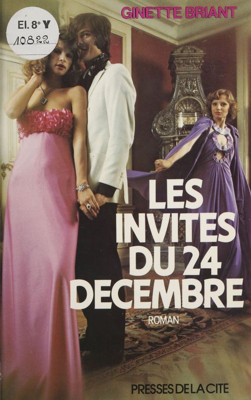 Couverture ebook de Les Invités du 24 décembre, de Ginette Briant