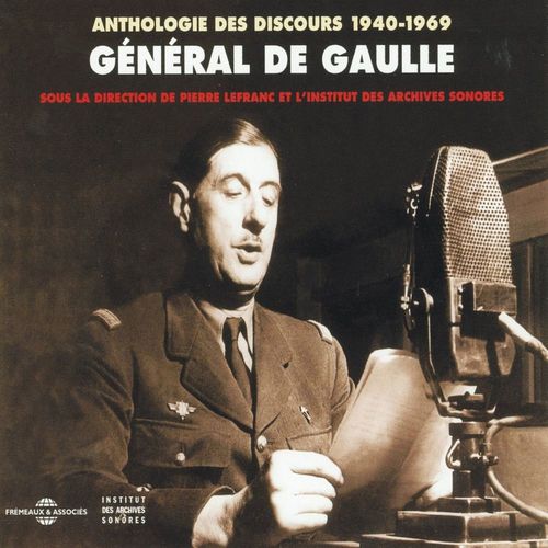 audiobook cover of Anthologie des discours de Charles de Gaulle (1940-1969), by Charles de Gaulle