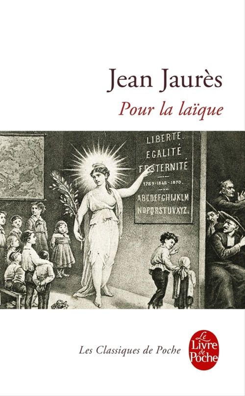 ebook cover of Pour la laïque, by Jean Jaurès