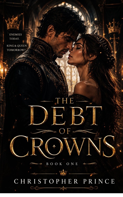 Couverture ebook de THE DEBT OF CROWNS, de Christopher Prince