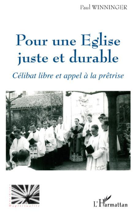 Couverture ebook de Pour une Eglise juste et durable, de Paul Winninger