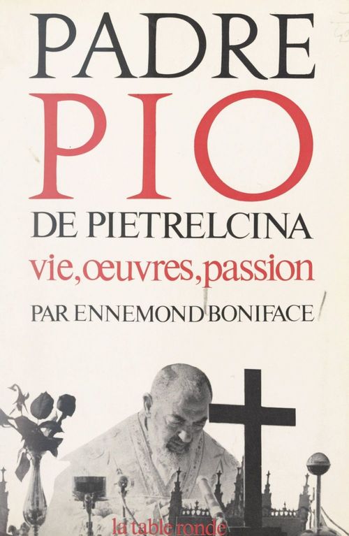 Couverture ebook de Padre Pio de Pietrelcina, de Ennemond Boniface