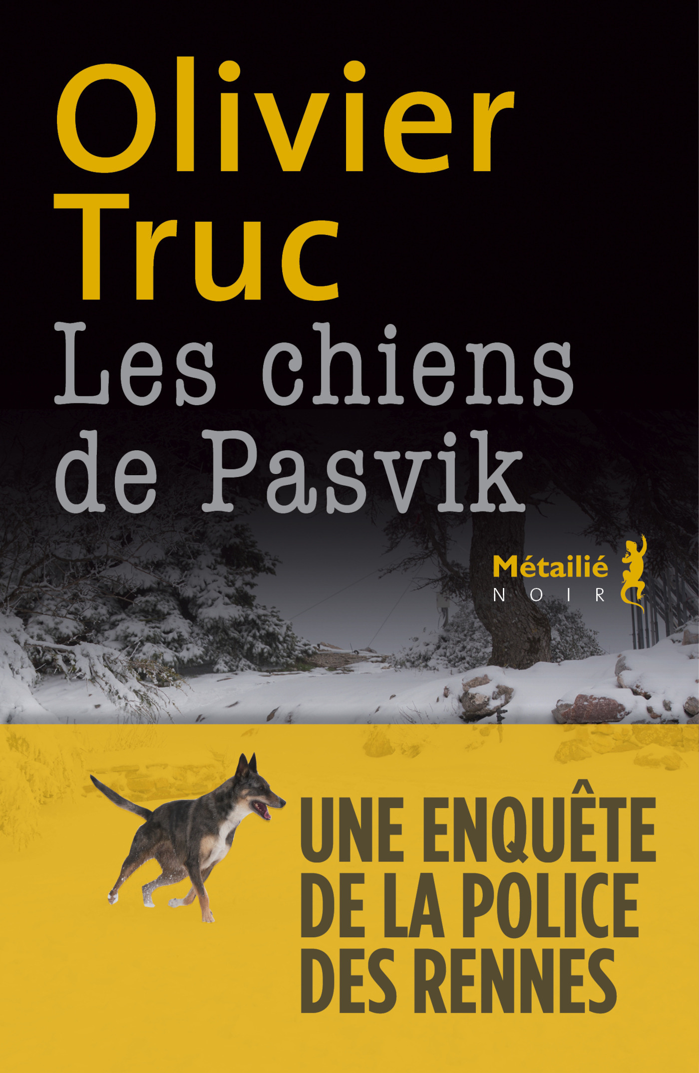 ebook cover of Les chiens de Pasvik, by Olivier Truc