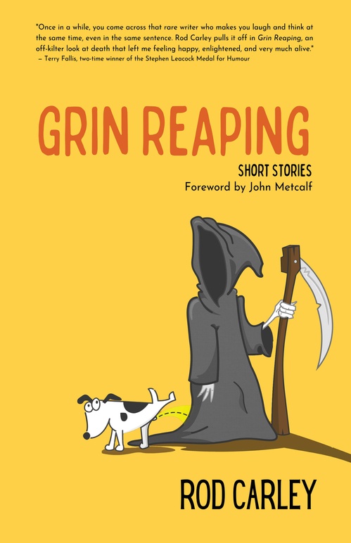 ebook cover of Grin Reaping, by Rod Carley