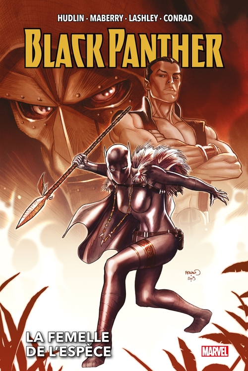 Couverture ebook de Black Panther : La femelle de l'espèce, de Reginald Hudlin, Jonathan Maberry