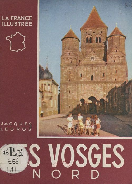Couverture ebook de Vosges, de Jacques Legros