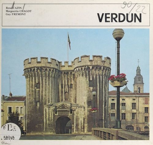 Couverture ebook de Verdun, de Guy Fremont, Marguerite Chagot, Rene Cazin