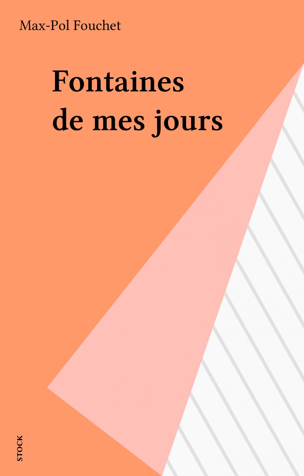Couverture ebook de Fontaines de mes jours, de Max-Pol Fouchet