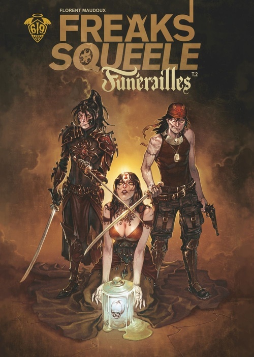 Couverture ebook de Freak's Squeele : Funérailles - Tome 2 - Pain in black, de Florent Maudoux