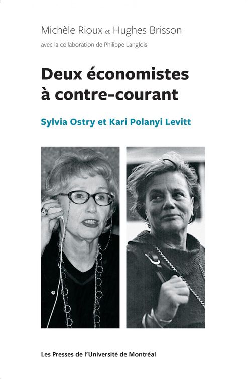 Couverture ebook de Deux économistes à contre-courant, de Brisson/Rioux