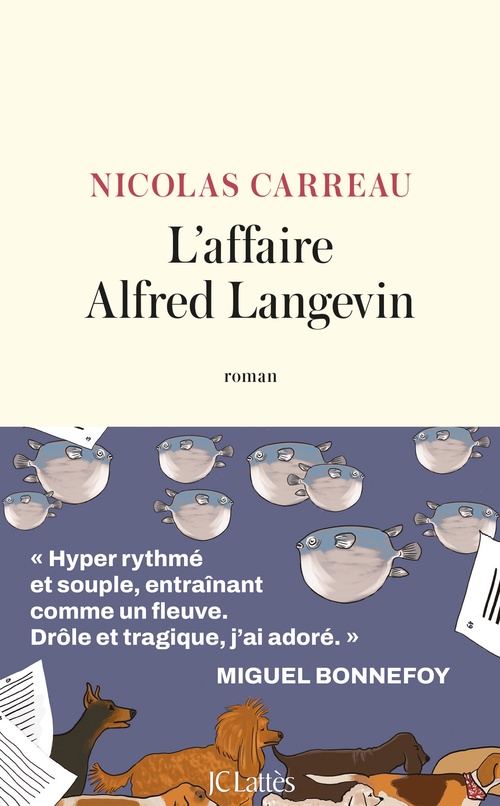 Couverture ebook de L'affaire Alfred Langevin, de Nicolas Carreau