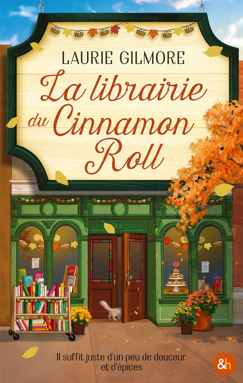 ebook cover of La librairie du cinnamon roll, by Laurie Gilmore