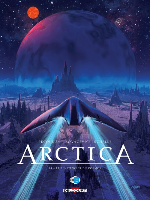 ebook cover of Arctica T14 - Le Pénitencier du cosmos, by Daniel Pecqueur