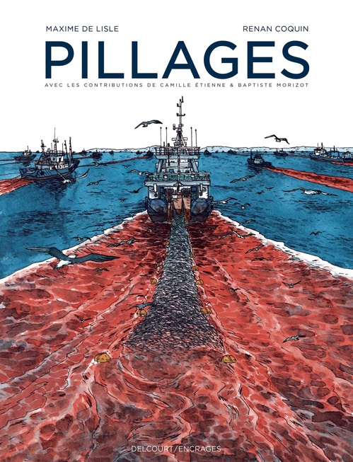 ebook cover of Pillages, by Maxime De Lisle