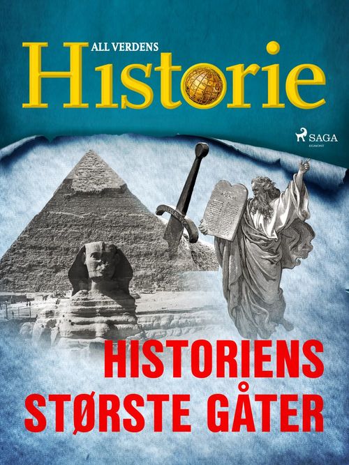 Couverture ebook de Historiens største gåter, de All Verdens Historie