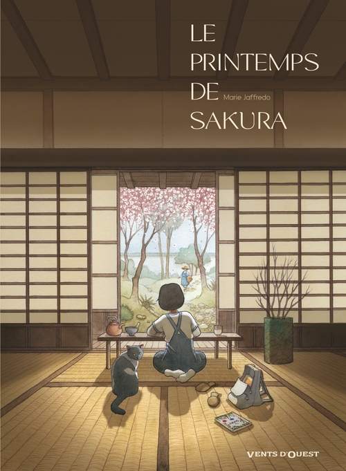 Couverture ebook de Le Printemps de Sakura, de Marie Jaffredo