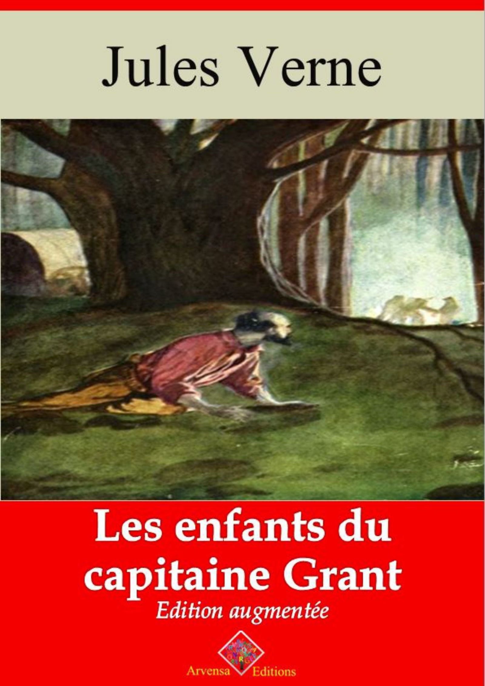 Couverture ebook de Les Enfants du capitaine Grant - suivi d'annexes, de Jules Verne