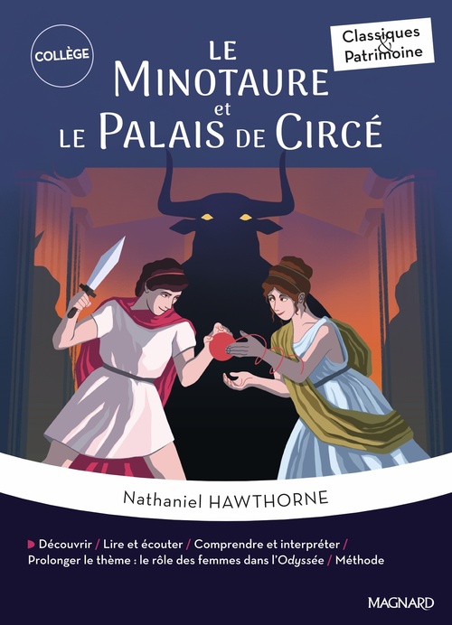 ebook cover of Le Minotaure et Le Palais de Circé - Classiques et Patrimoine, by Nathaniel Hawthorne