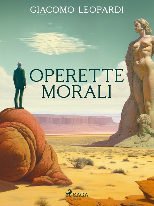 ebook cover of Operette morali, by Giacomo Leopardi
