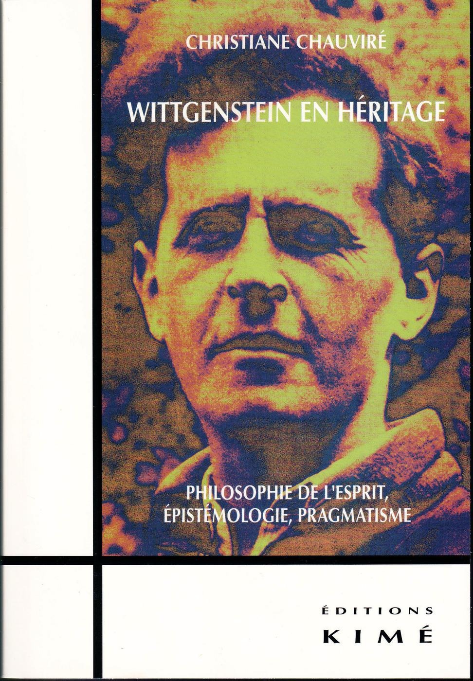 Couverture ebook de WITTGENSTEIN EN HÉRITAGE, de Christiane Chauviré