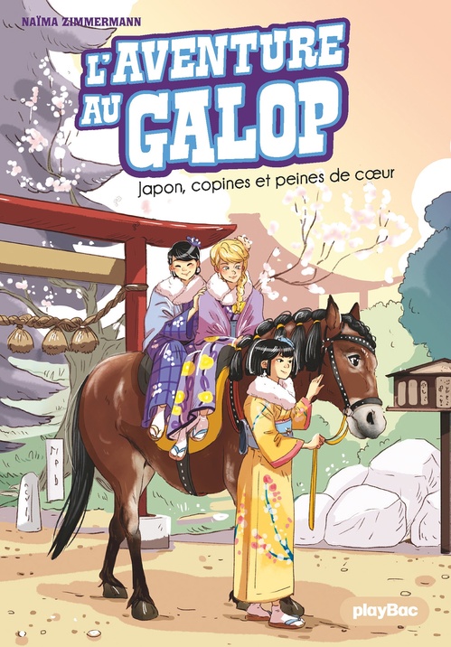 ebook cover of L'Aventure au Galop - Japon, copines et peines de coeur - Tome 2, by N. M. Zimmermann