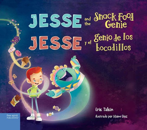 ebook cover of Jesse and the Snack Food Genie, by Erik Talkin
