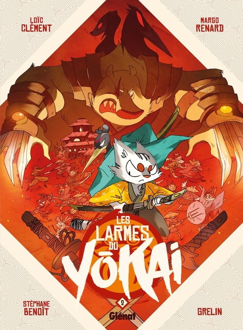 Couverture ebook de Les Larmes du Yôkaï - Tome 02, de Margo Renard