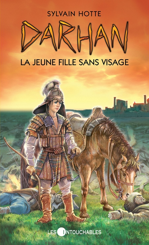 ebook cover of Darhan 3 : La jeune fille sans visage, by Sylvain Hotte