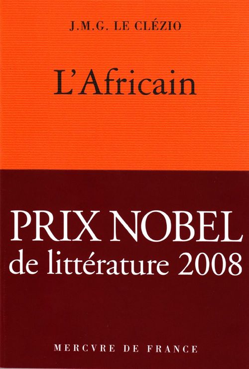 Couverture ebook de L'Africain, de J. M. G. Le Clézio