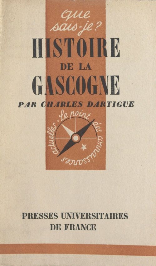 Couverture ebook de Histoire de la Gascogne, de Charles Dartigue