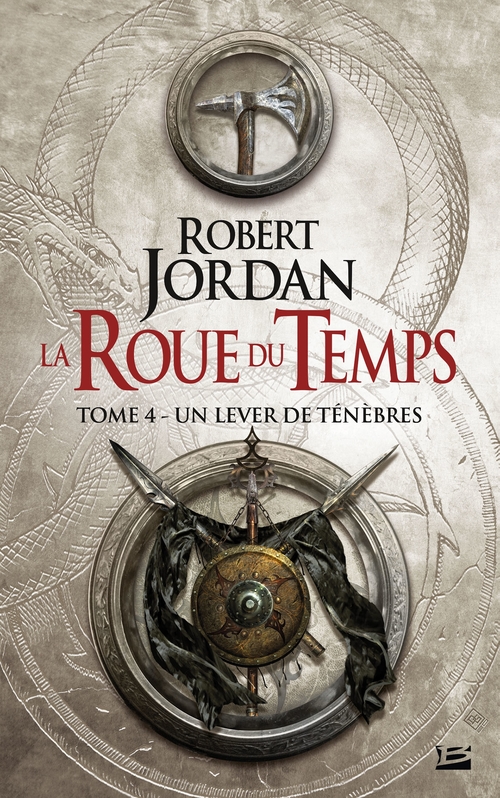 ebook cover of La Roue du Temps, T4 : Un lever de ténèbres, by Robert Jordan