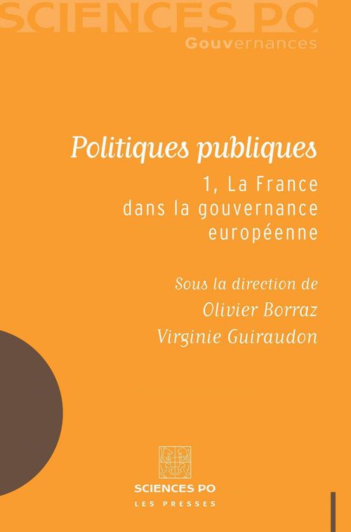 Couverture ebook de Politiques publiques, de Olivier Borraz, Virginie Guiraudon