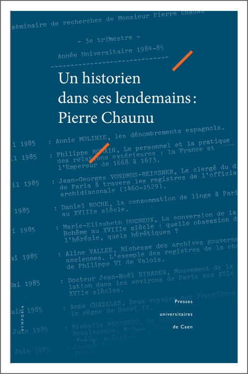 ebook cover of Un historien dans ses lendemains : Pierre Chaunu, by