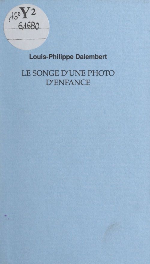 Couverture ebook de Le songe d'une photo d'enfance, de Louis-Philippe Dalembert