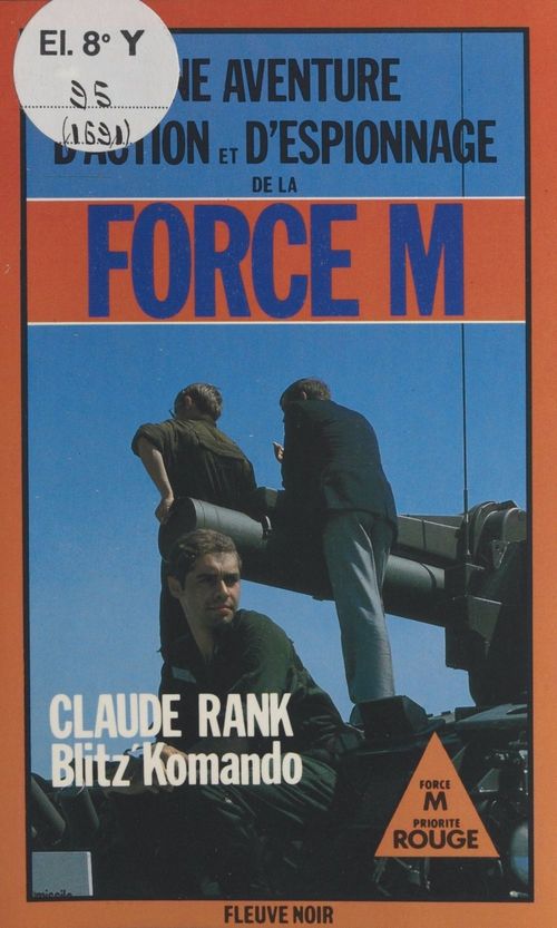 ebook cover of Blitz' Kommando, by Claude Rank