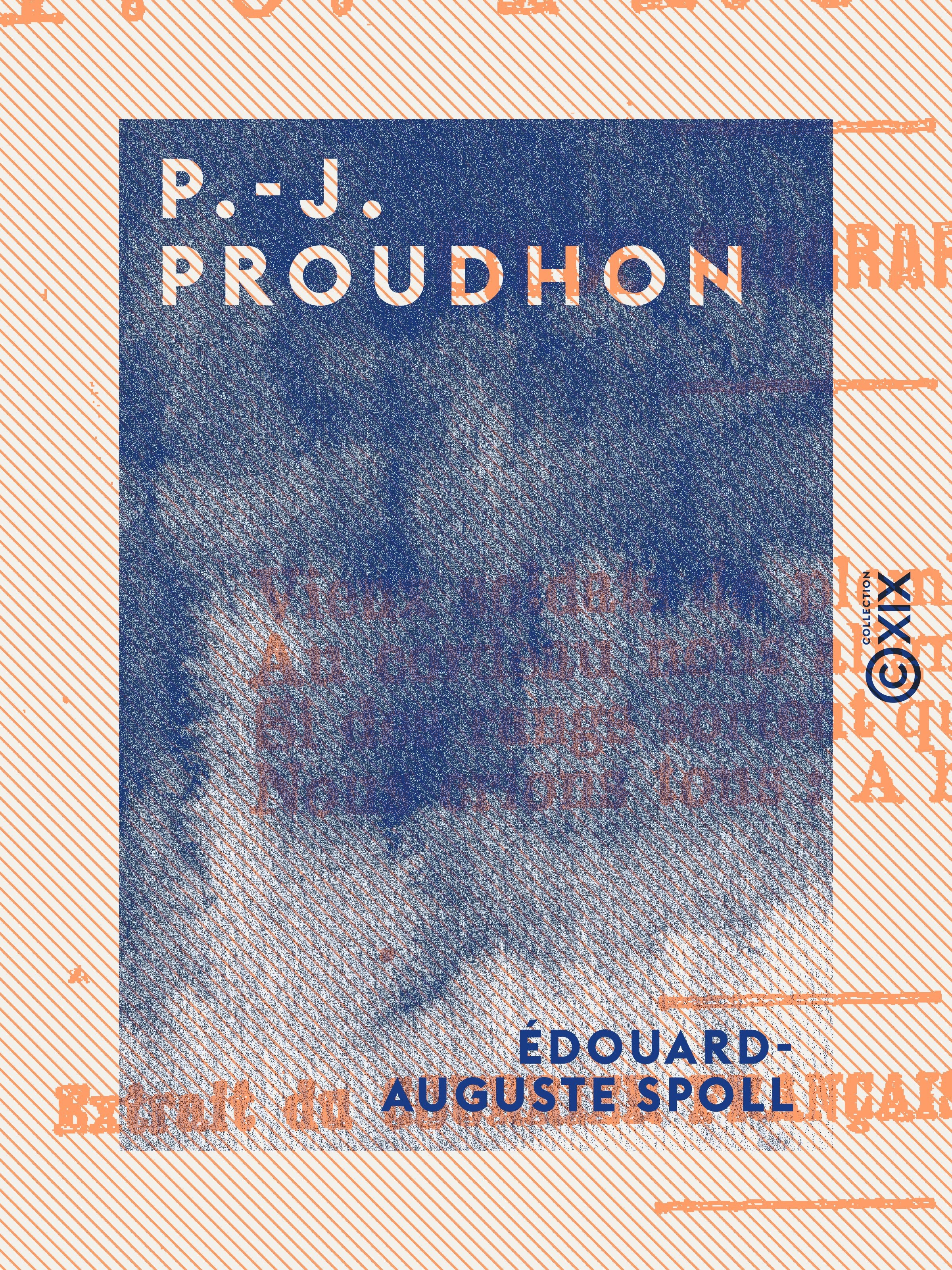 ebook cover of P.-J. Proudhon, by Edouard-Auguste Spoll