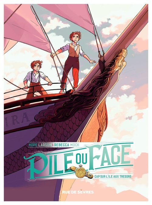Couverture ebook de Pile ou face - Tome 2, de Hope Larson, Rebecca Mock