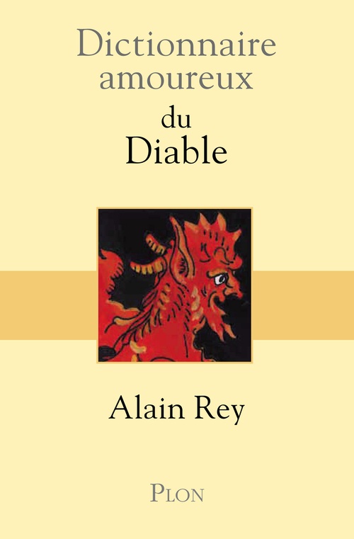 ebook cover of Dictionnaire amoureux du diable, by Alain Rey