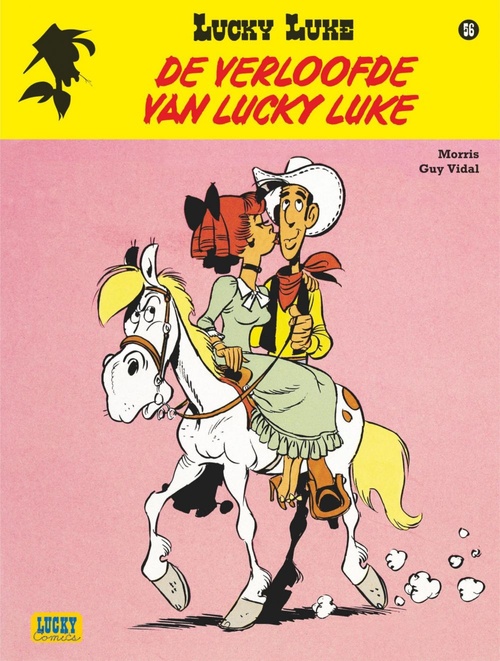 ebook cover of De verloofde van Lucky Luke, by Guy Vidal
