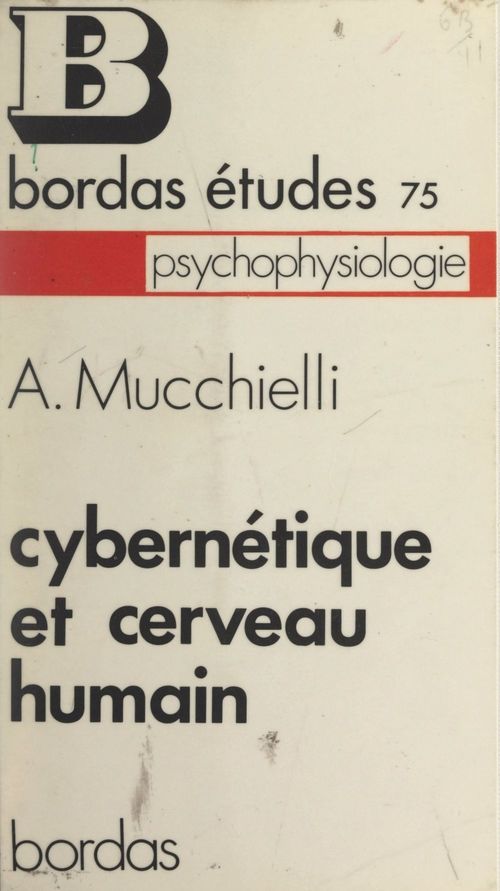 Couverture ebook de Cybernétique et cerveau humain, de Alex Mucchielli