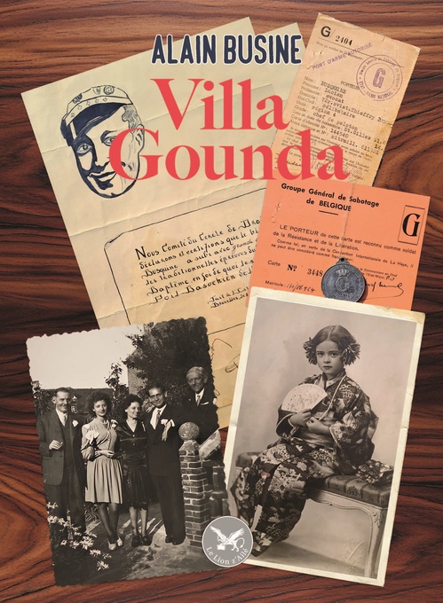 Couverture ebook de Villa Gounda, de Alain Busine