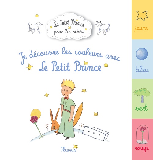 Couverture ebook de Je découvre les couleurs avec Le Petit Prince, de Collectif