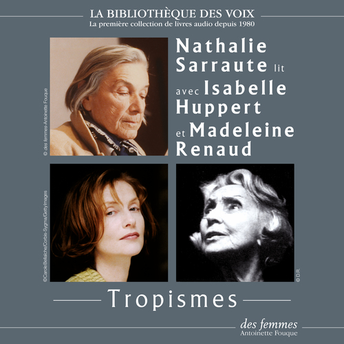 audiobook cover of Tropismes, by Nathalie Sarraute