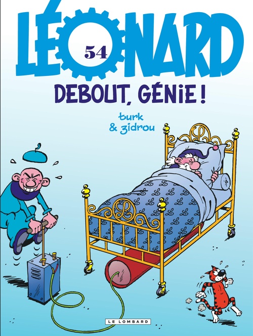 ebook cover of Léonard - Tome 54 - Debout, génie !, by Zidrou