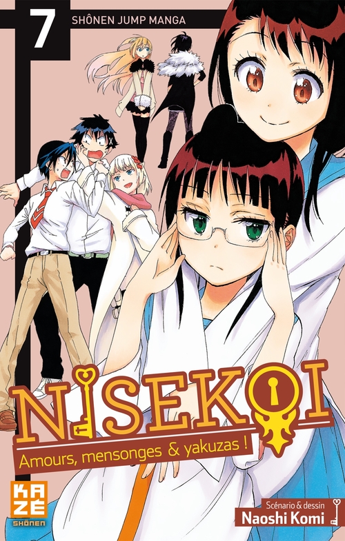 Couverture ebook de Nisekoi - Amours, mensonges et yakuzas ! T07, de Naoshi Komi