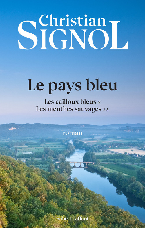 Couverture ebook de Le pays bleu, de Christian Signol