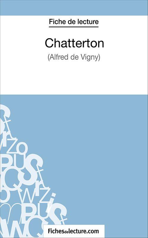 ebook cover of Chatterton, by Fichesdelecture.Com, Jessica Z.