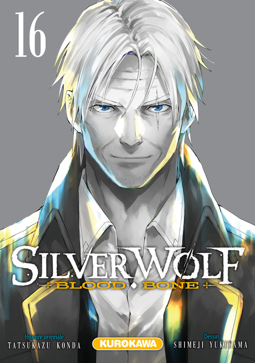 Couverture ebook de Silver Wolf Blood Bone - Tome 16, de Tatsukazu Konda