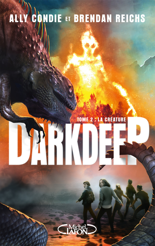 ebook cover of DARKDEEP - tome 2 : la créature, by Ally Condie, Brendan Reichs